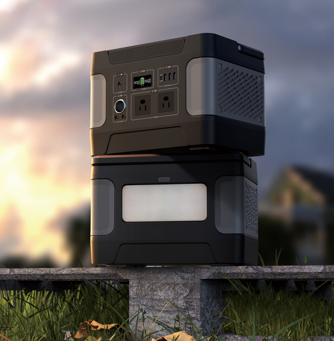 600W termodurický solární generátor pro nouzové nabíjení